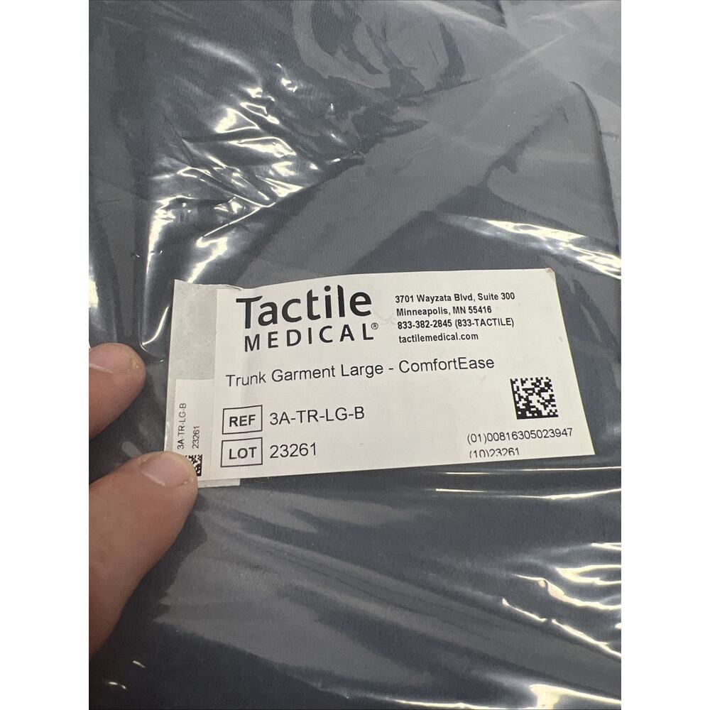 NEW Sealed Tactile Medical 3A-TR-LG-B Flexitouch Trunk Garment Large Comfortease